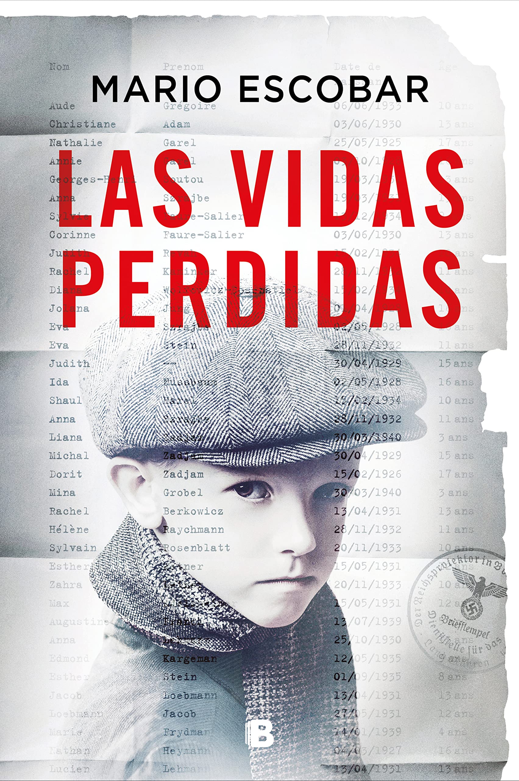 Portada de Las vidas perdidas, de Mario Escobar