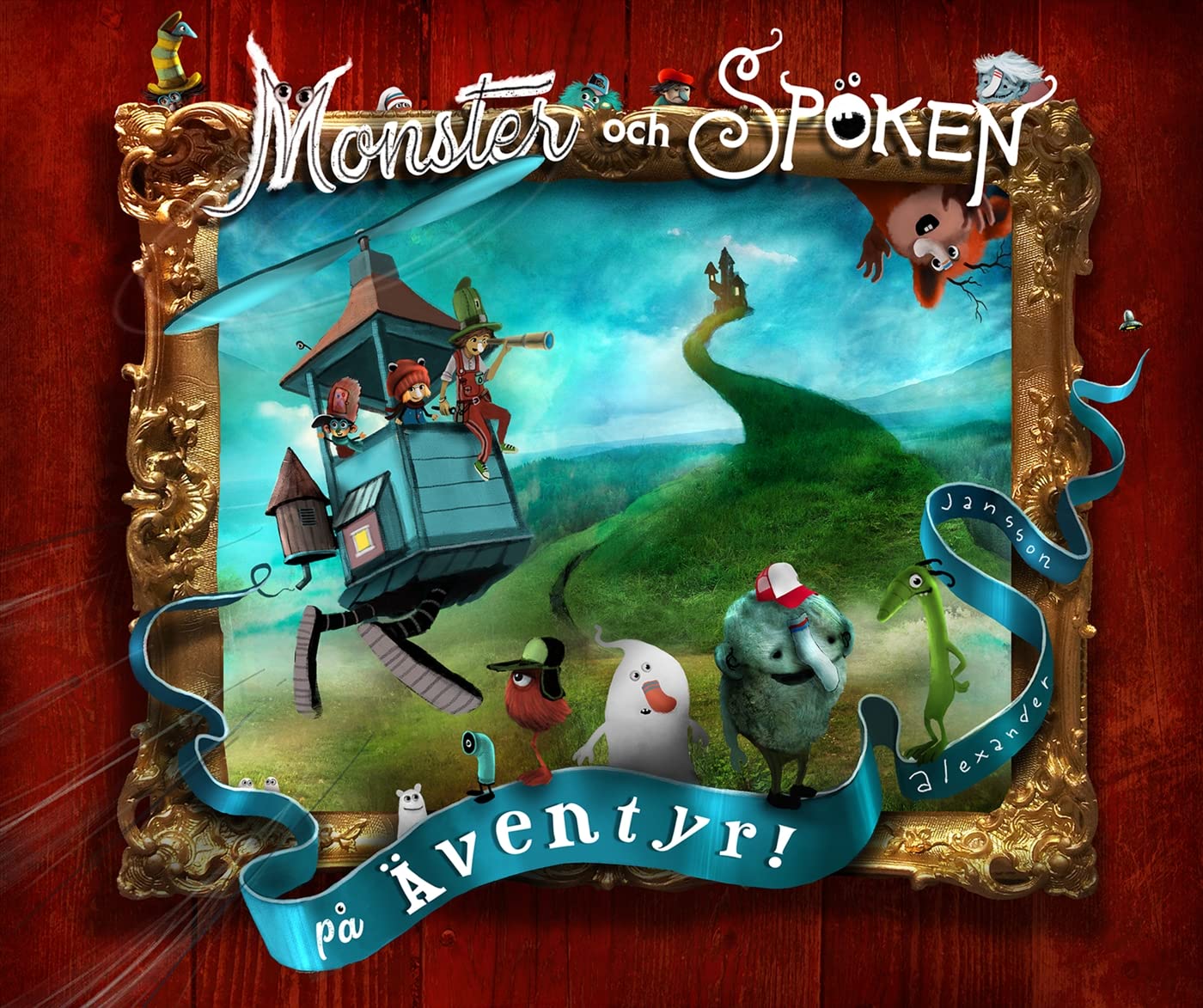 Monster och spöken på äventyr (Hardcover)