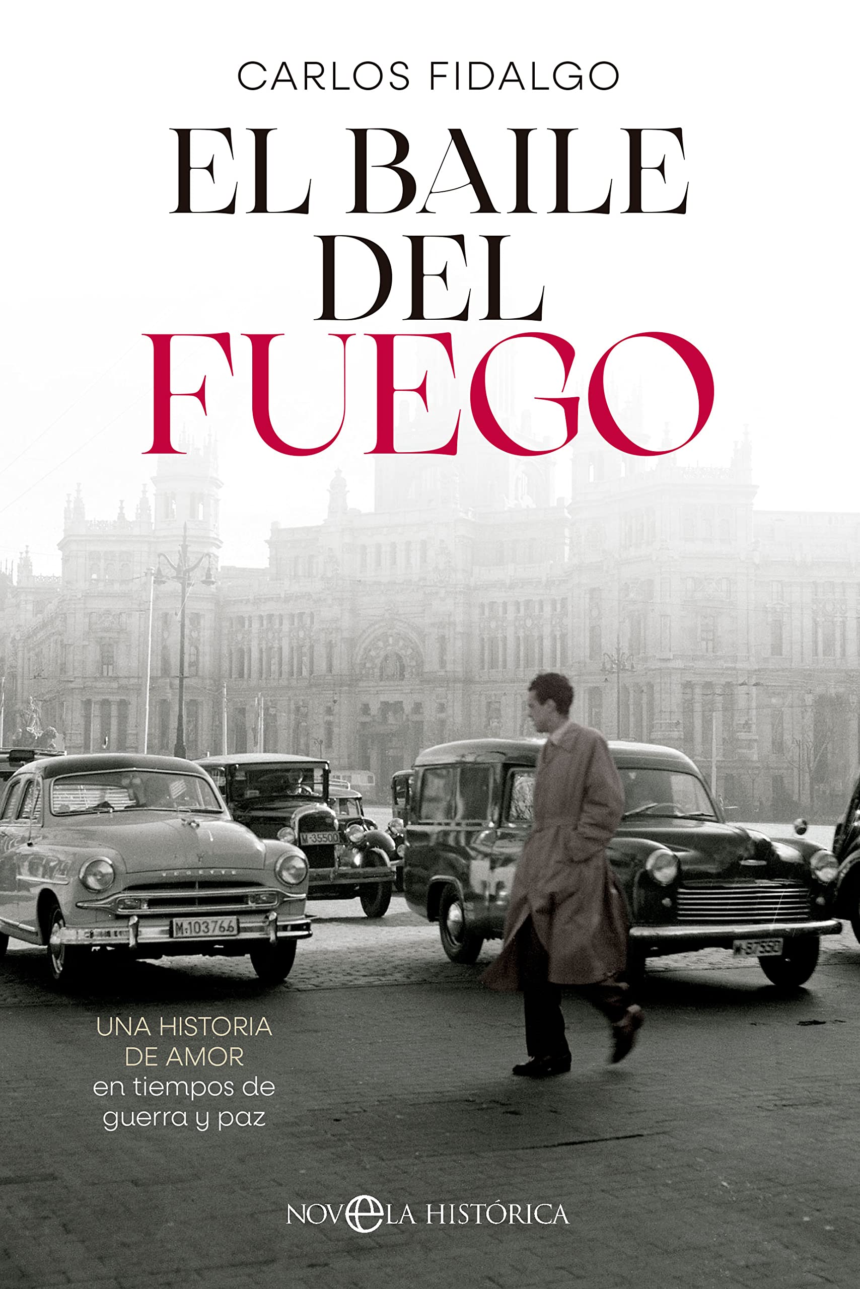 Portada de El baile del fuego, de Carlos Fidalgo