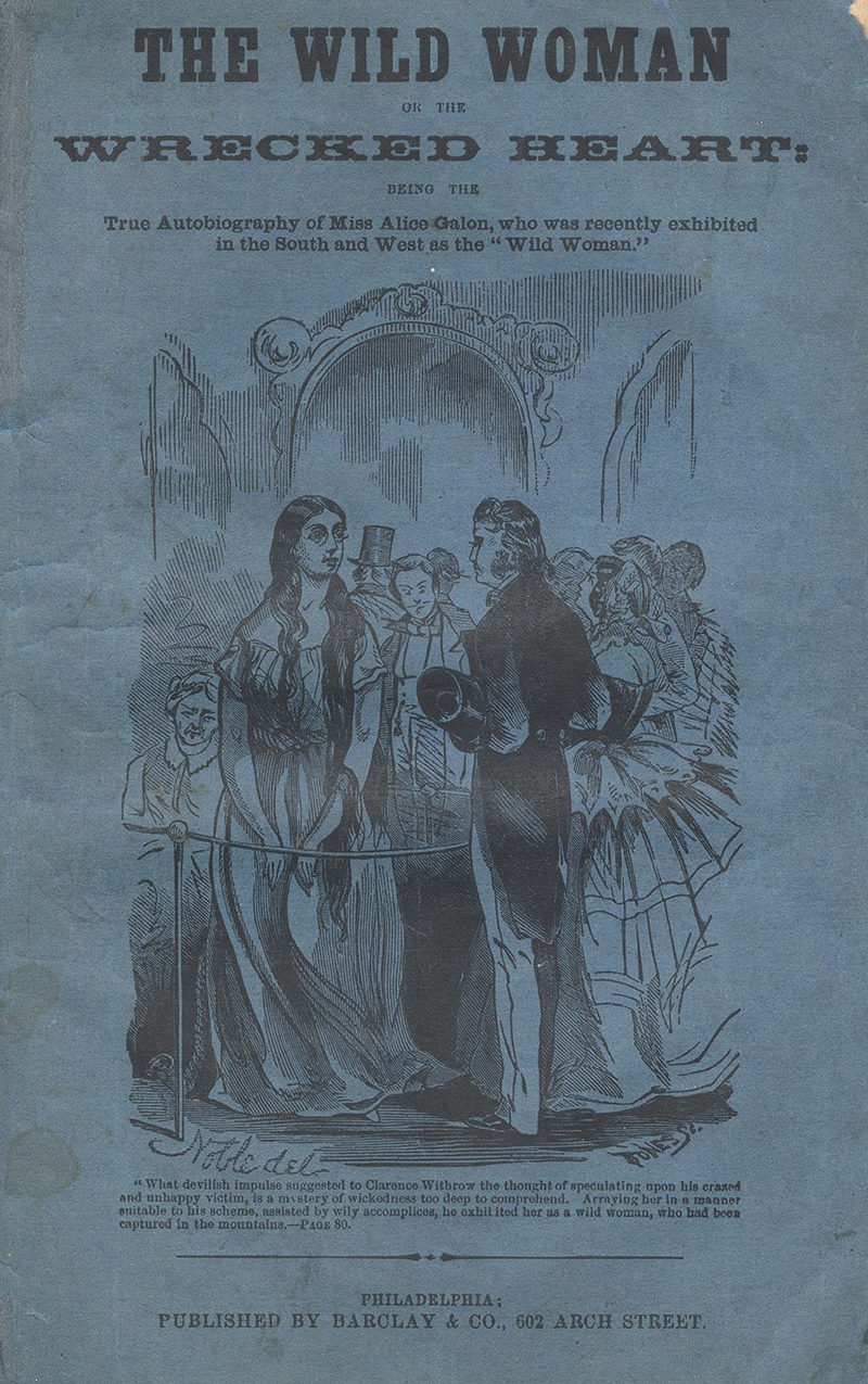 The Wild Woman, Or, the Wrecked Heart: Being the True Autobiography of the "Wild Woman" Who Was Recently Exhibited at Cincinnati (Paperback)