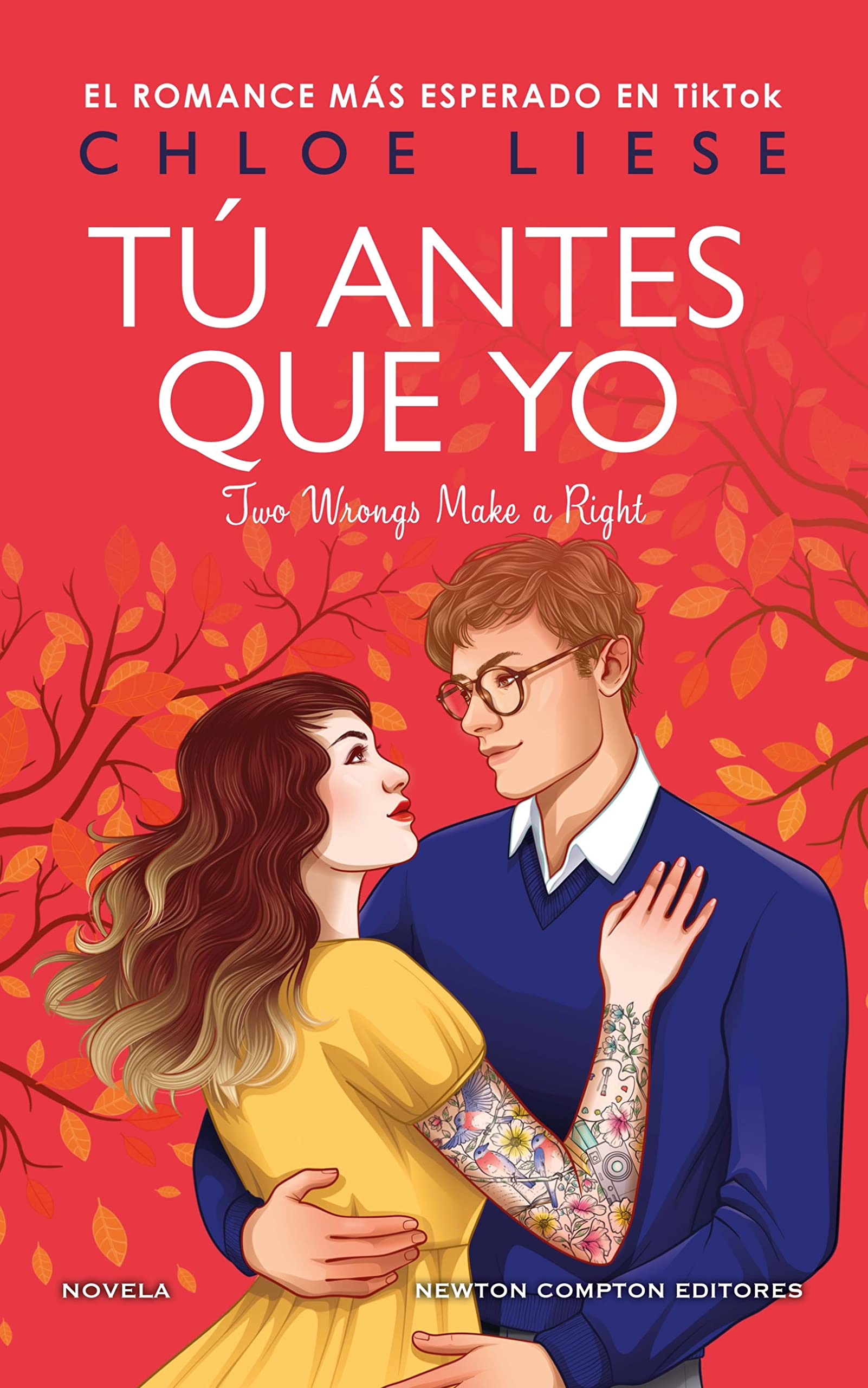 Portada de Tú antes que yo, de Chloe Liese