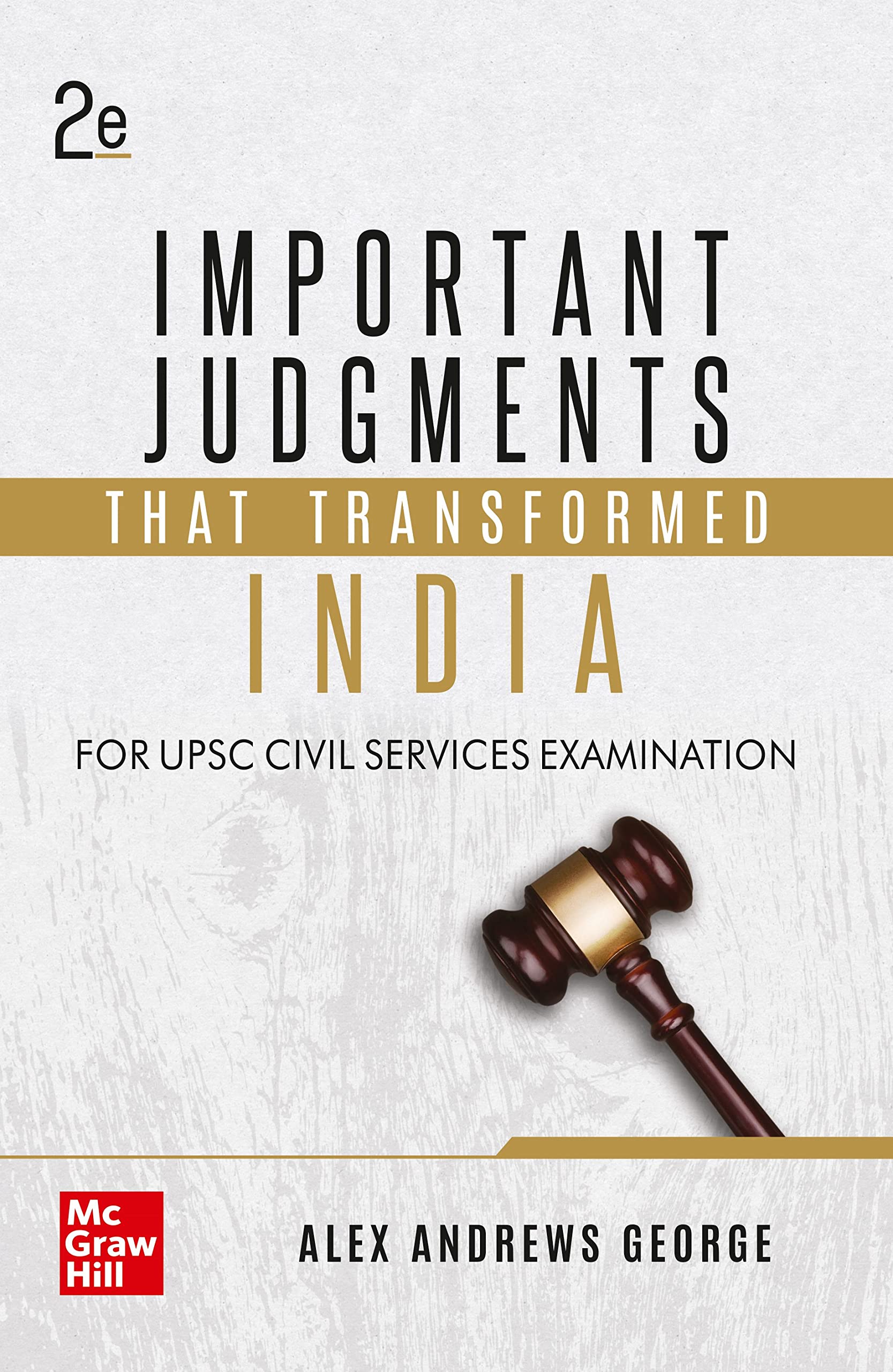 Important Judgments That Transformed India (2nd Edition) | UPSC | Civil Services Exam | Law | State Administrative Exams