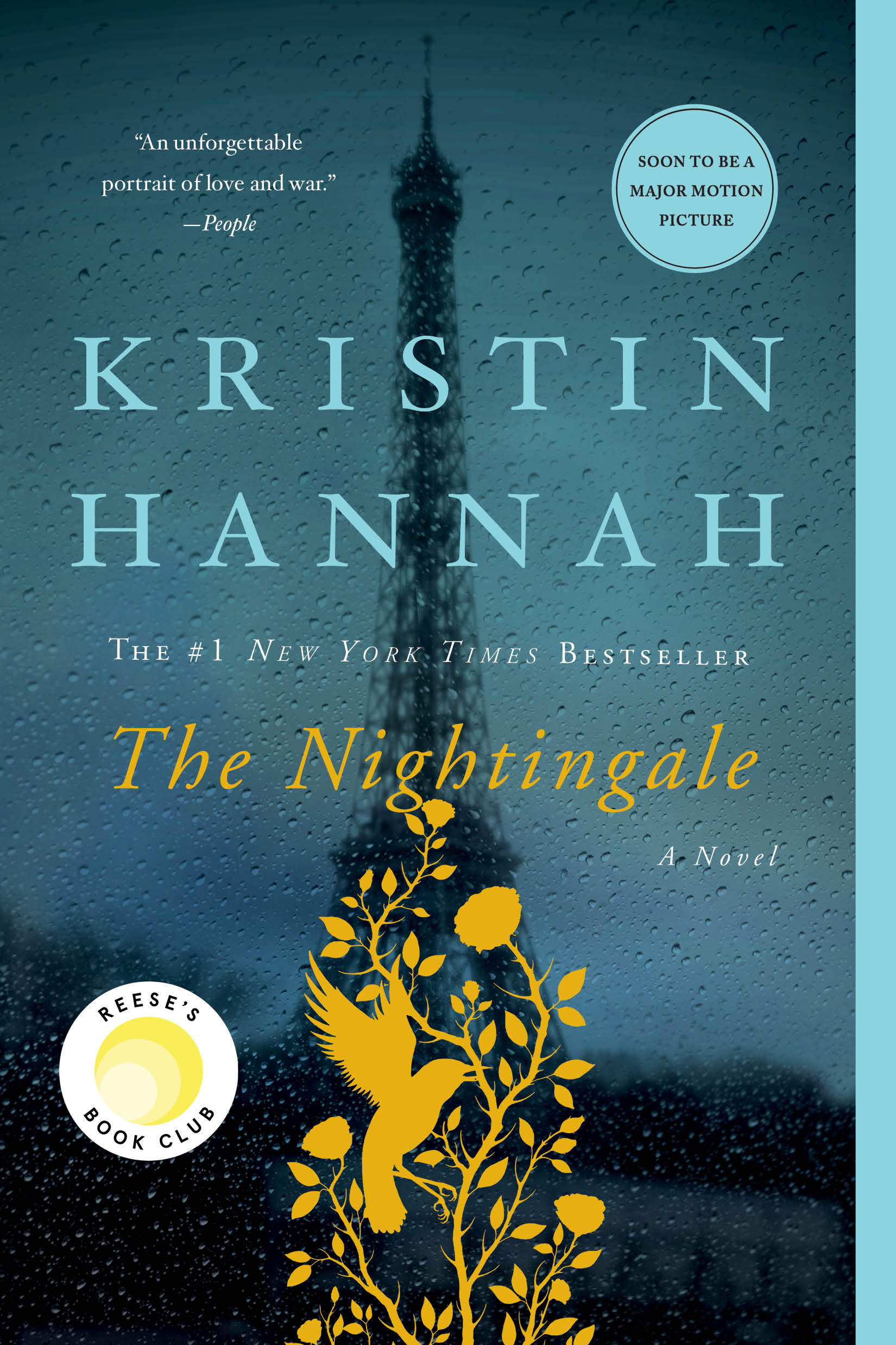 Book cover: The Nightingale by Kristin Hannah