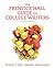 The Prentice Hall Guide for College Writers (11th Edition)