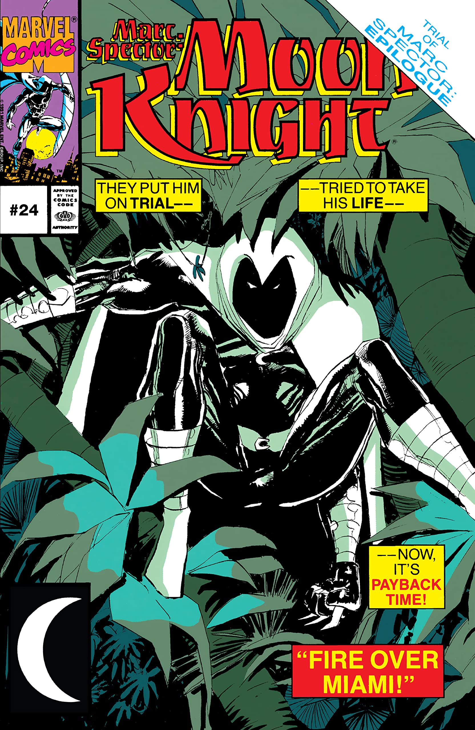 Marc Spector: Moon Knight (1989-1994) #24