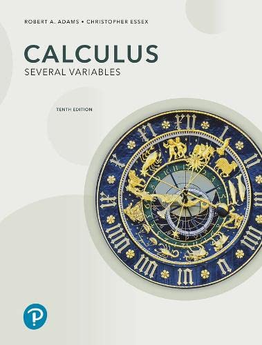 CALCULUS: SEVERAL VARIABLES, 10th edition (Hardcover)