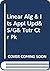 Linear Alg & Its Appl Upd& ...