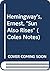 Hemingway's, Ernest, " Sun ...