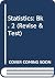 Revise and Test: Statistics 2