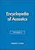 Encyclopedia of Acoustics