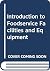 Introduction to Foodservice Facilities and Equipme NT