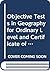 Objective Tests in Geography for O-Level and CSE by K. Briggs
