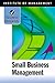 Small Business Management
