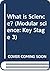 Modular Science - Key Stage 3: What Is Science? (Modular Science: Key Stage 3)