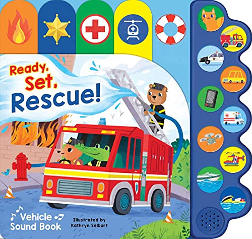 10 Button Sound - Emergency Vehicles (Hardcover)