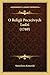 O Religii Poczciwych Ludzi (1769) (Polish Edition)