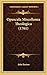 Opuscula Miscellanea Theologica (1761) (Latin Edition)