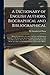 A Dictionary of English Aut...