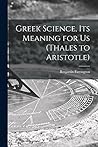 Greek Science, It...