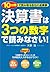 決算書は3つの数字で読みなさい!―10分間で読みとる会社の成績表