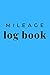 Mileage Log Book: Vehicle M...