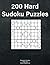 200 Hard Sudoku Puzzles by Elizabeth Sutton