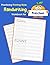 Practicing Printing Style Handwriting Workbook for Preschool by Eva García