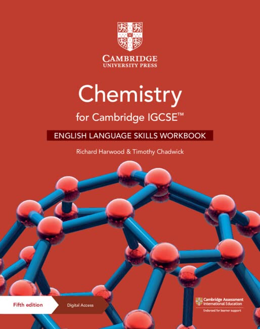 Chemistry for Cambridge IGCSE™ English Language Skills Workbook with Digital Access (2 Years) (Cambridge International IGCSE)