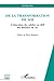 De la transformation de soi by Tho Ha Vinh