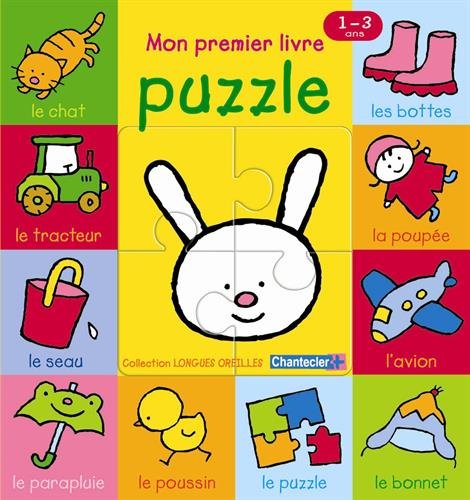 Longues oreilles - Mon premier livre puzzle (2-4 a.): Collection Longues Oreilles (French Edition)