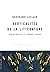 VERTICALITES DE LA LITTERATURE