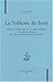 La Noblesse du droit: débat...