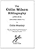 The Colin Wilson Bibliograp...