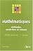 Mathématiques - Méthodes, s...