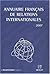 Annuaire français de relati...
