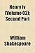 Henry Iv (Volume 02); Second Part