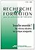 RECHERCHE ET FORMATION, N 0...