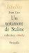 Un testament de Staline