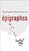 Epigraphes (Essais littéraires H.C. t. 0) by Elsa Jonquet
