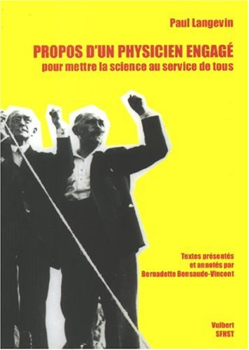 Paul Langevin, propos d'un physicien engagé (Paperback)