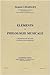 Eléments de philologie musi...