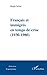 Français et immigrés en temps de crise by Ralph Schor