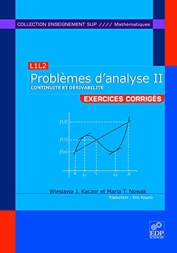 L3M1 Problèmes d'analyse II (Paperback)