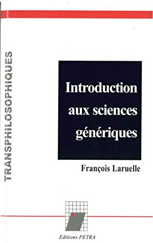 Introduction aux sciences génériques (Paperback)