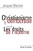 Christianisme et démocratie...