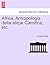 Africa. Antropologia Della ...