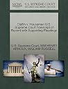 Claflin v. Houseman U.S. Supreme Court Transcript of Record with Supporting Pleadings Claflin v. Houseman U.S. Supreme Court Transcript of Record with Supporting Pleadings
