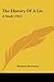 The History Of A Lie: A Study (1921)