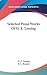 Selected Prose Works Of G. ...