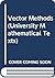 Vector Methods (University Mathematical Texts)
